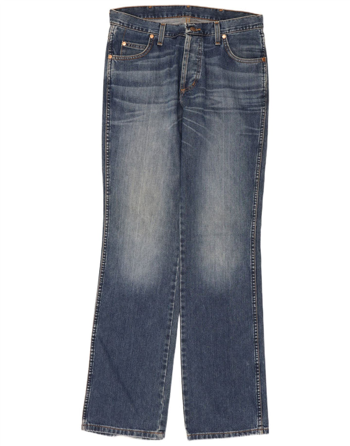 Wrangler Vaqueros rectos Evolution para hombre W32 L34 Algodón azul