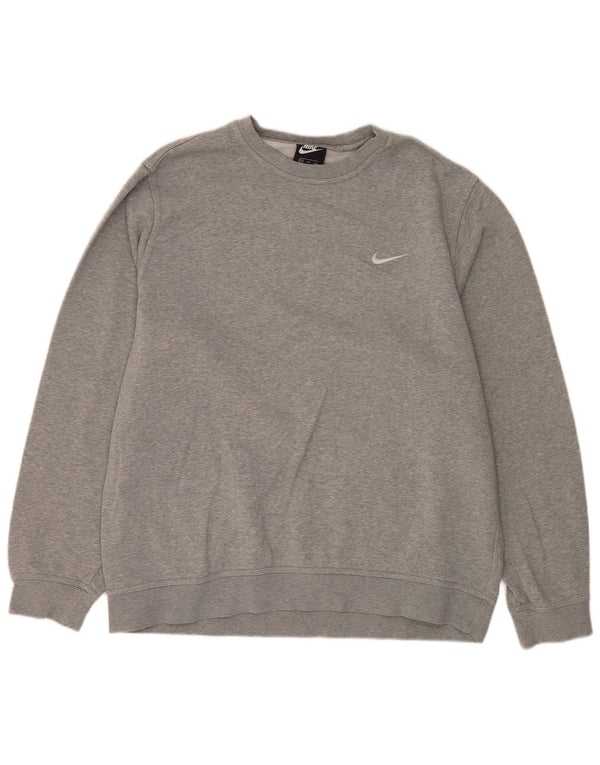 Nike - Sudadera para hombre, talla 2XL, algodón gris