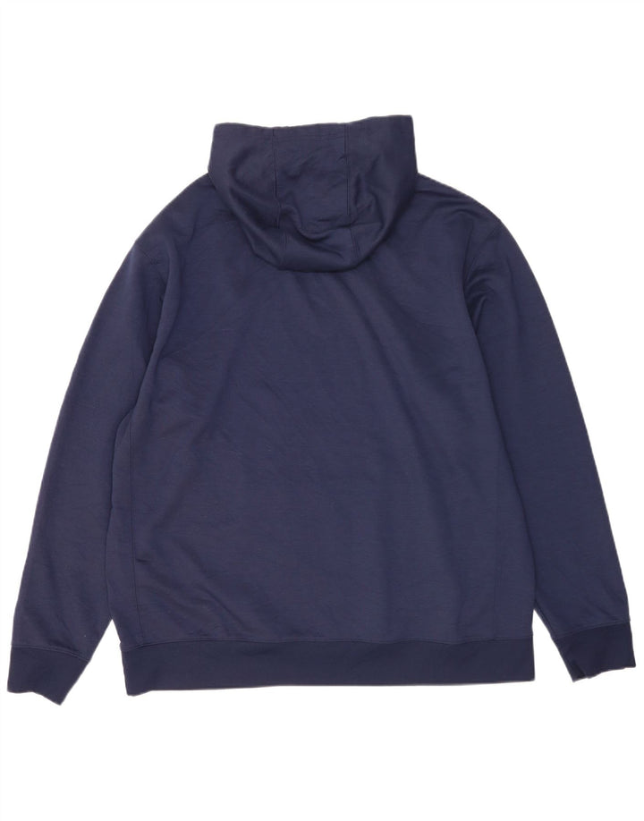 Fila Hombre Sudadera Con Capucha Jumper XL Azul Marino Poliéster