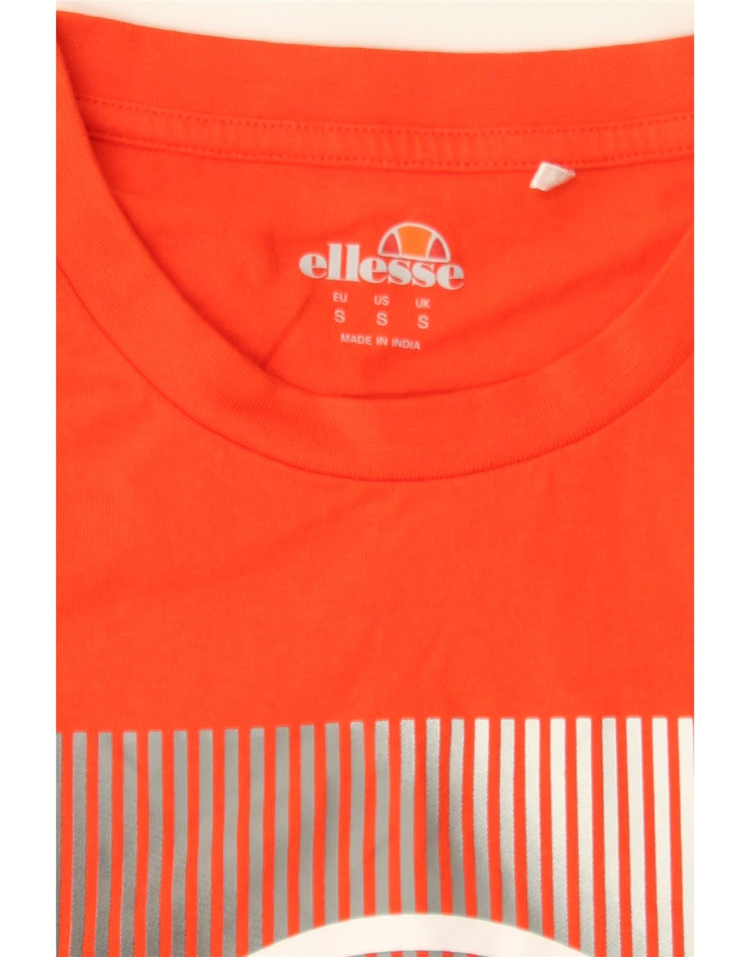 ELLESSE Mens Graphic T-Shirt Top Small Orange Cotton Vintage Ellesse and Second-Hand Ellesse from Messina Hembry 