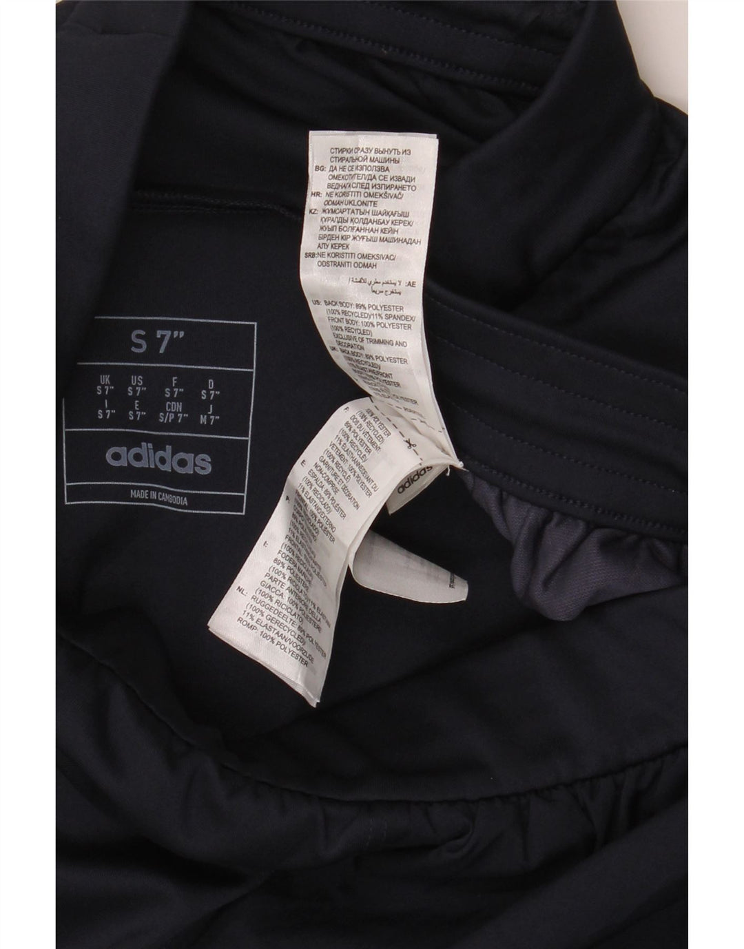 Adidas Mens Aeroready Sport Shorts Pequeño Azul Marino Poliéster