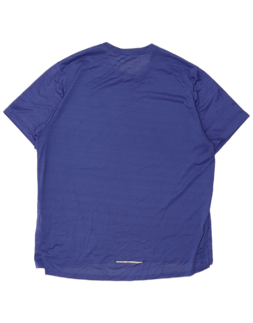 Camiseta Nike Dri Fit para hombre Top XL Poliéster a rayas azules
