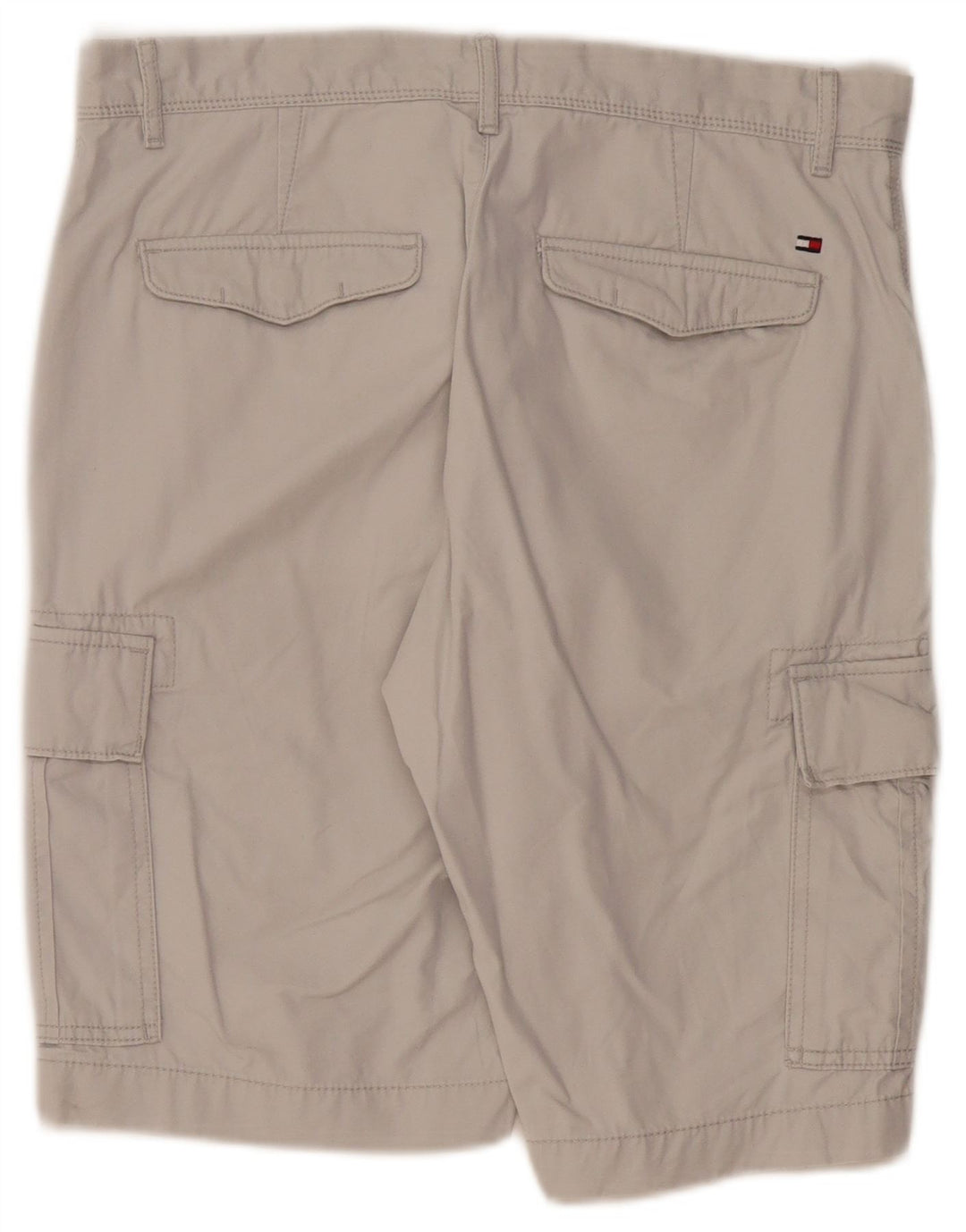 TOMMY HILFIGER Shorts cargo para hombre W31 Algodón gris medio