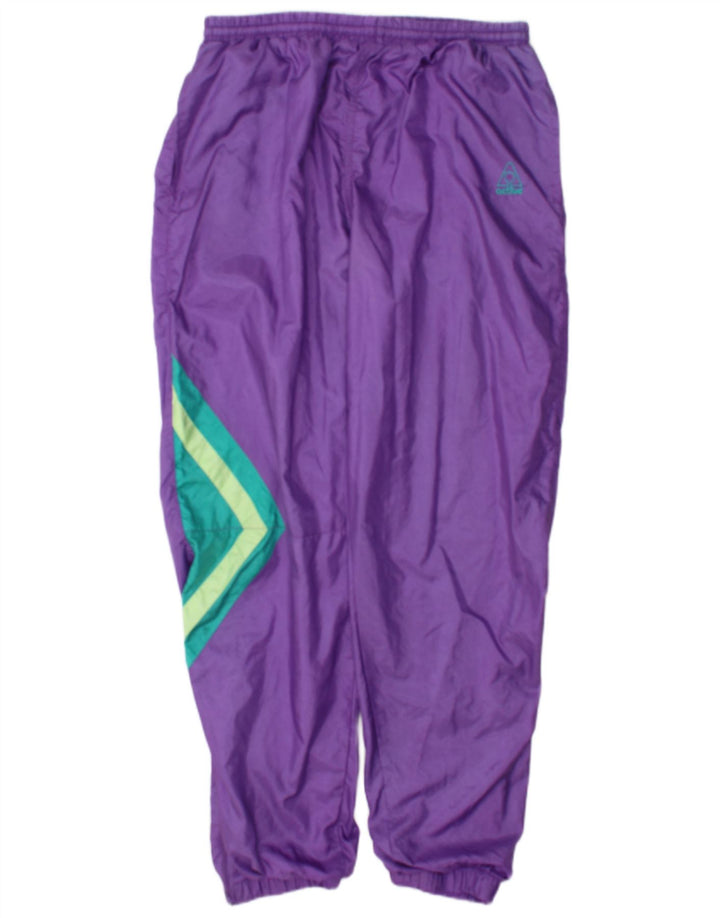 Pantalones de chándal para hombre Active Joggers Large Purple Geométrico Poliamida