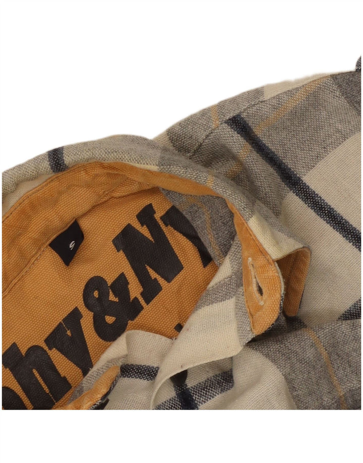 Murphy & Nye Camisa De Franela Para Hombre Acrílico A Cuadros Multicolores Pequeños