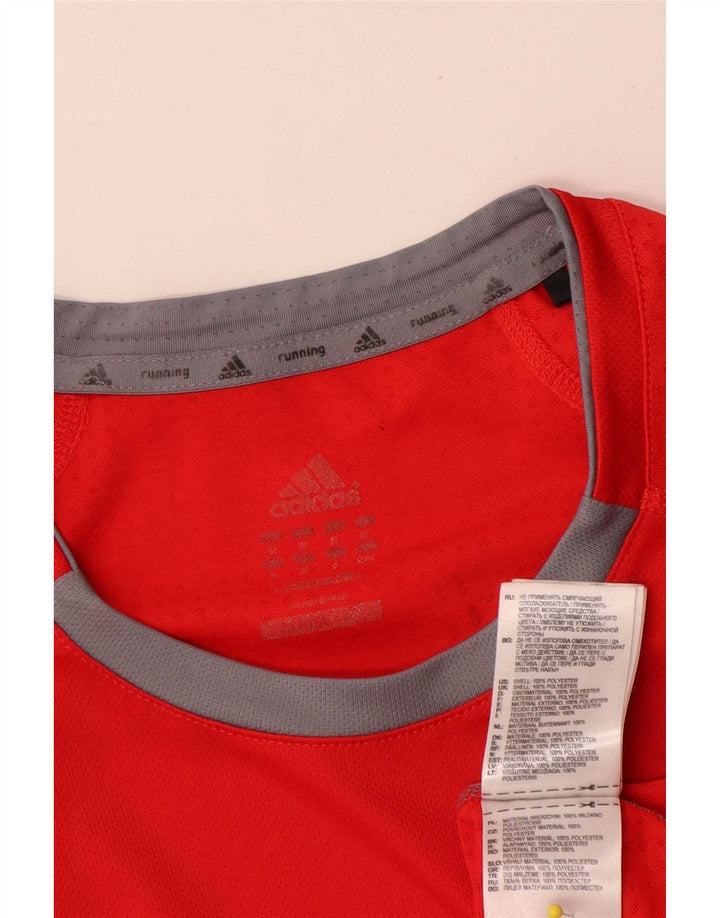 Camiseta Adidas Hombre Top Medium Rojo Poliéster