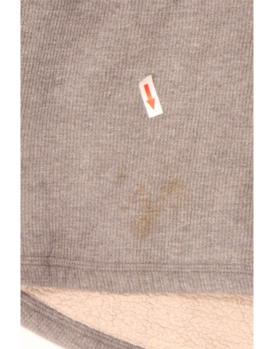 Lee - Sudadera con cuello y botones para hombre, talla pequeña, algodón gris