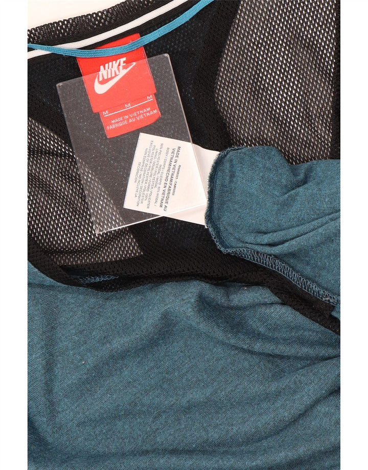 Camiseta sin mangas extragrande para mujer Nike UK 44 Azul medio Modal con bloques de color