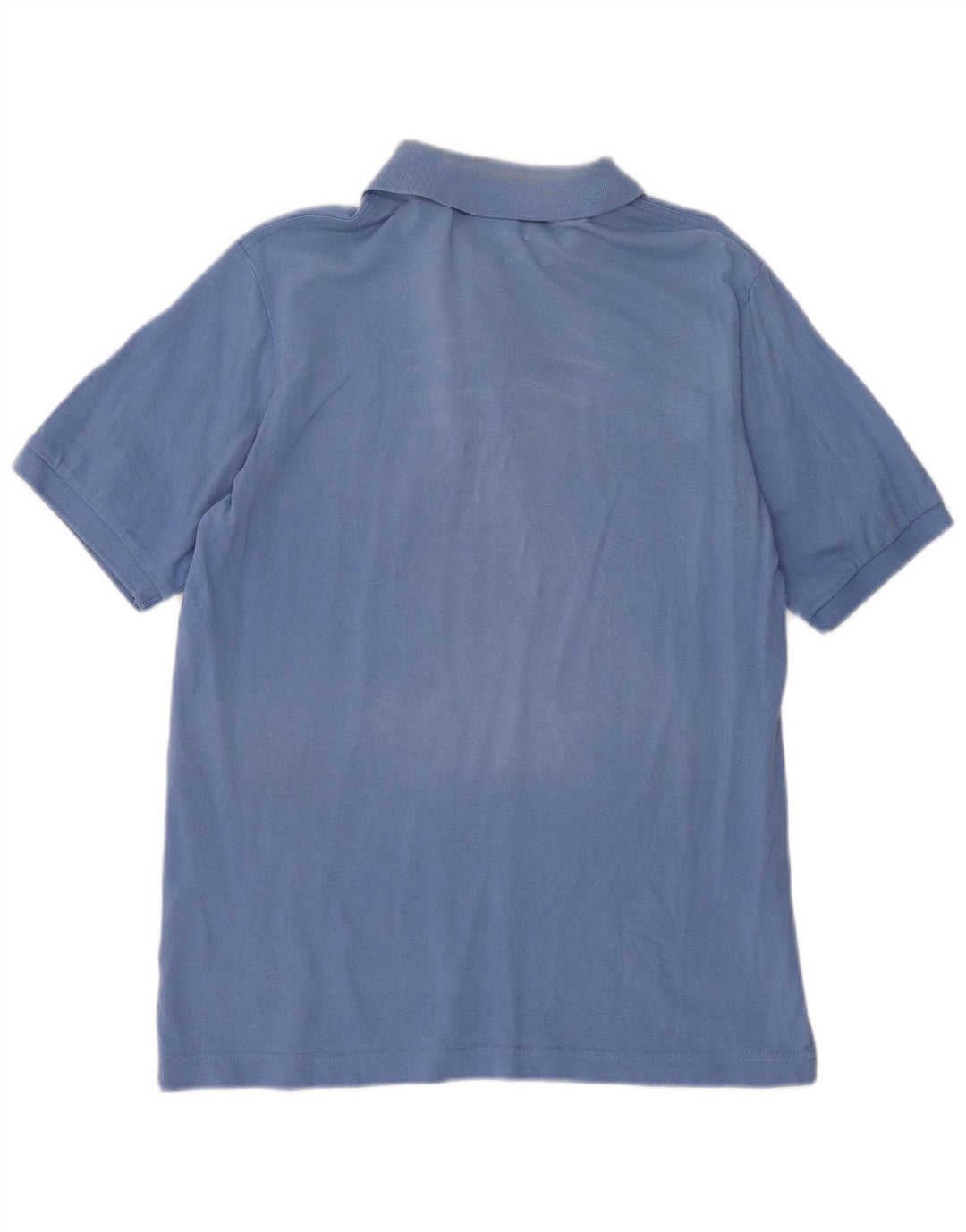Polo Kappa Hombre Algodón Azul Medio