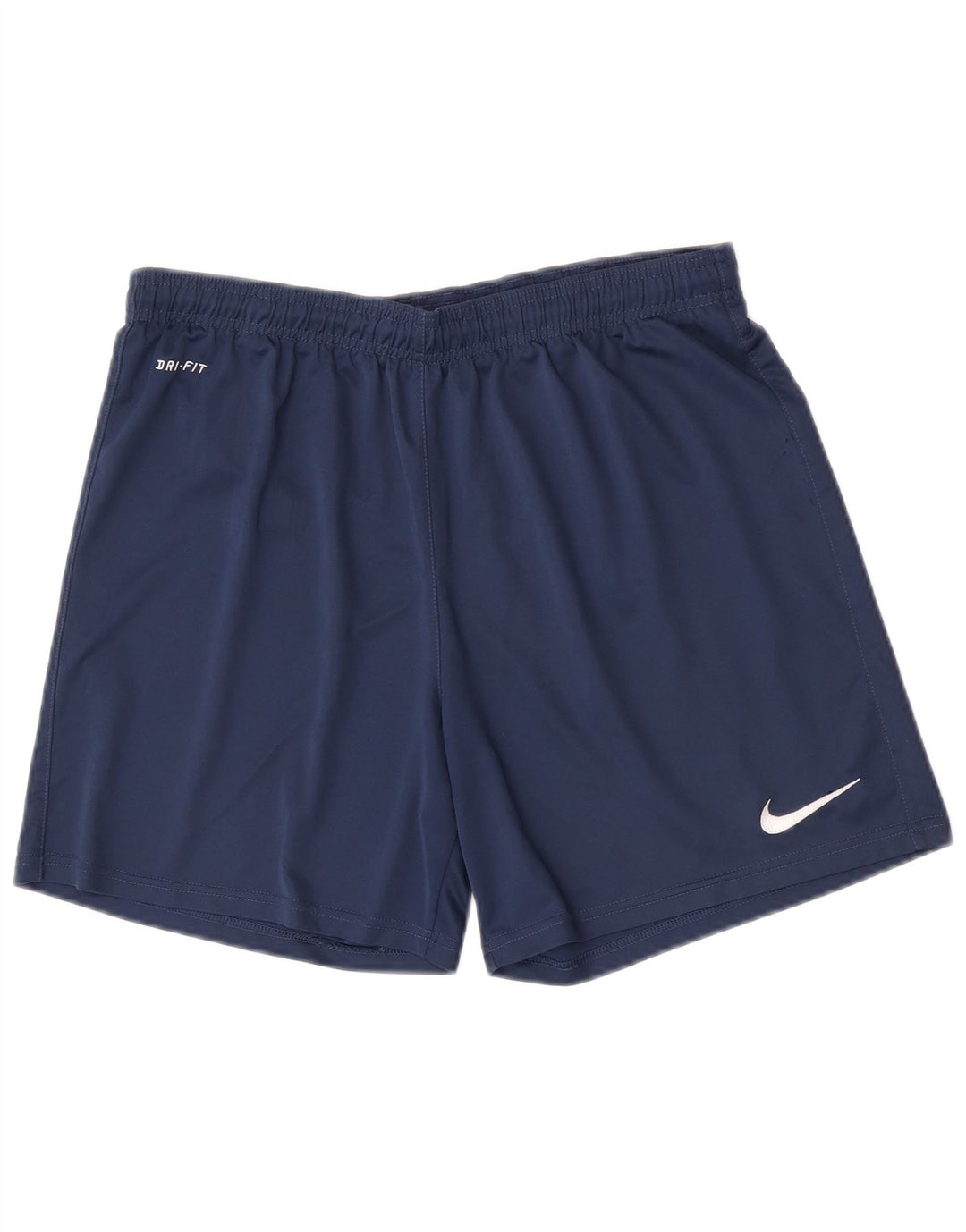 Nike - Pantalones cortos deportivos Dri Fit para hombre, talla grande, poliéster, color azul marino