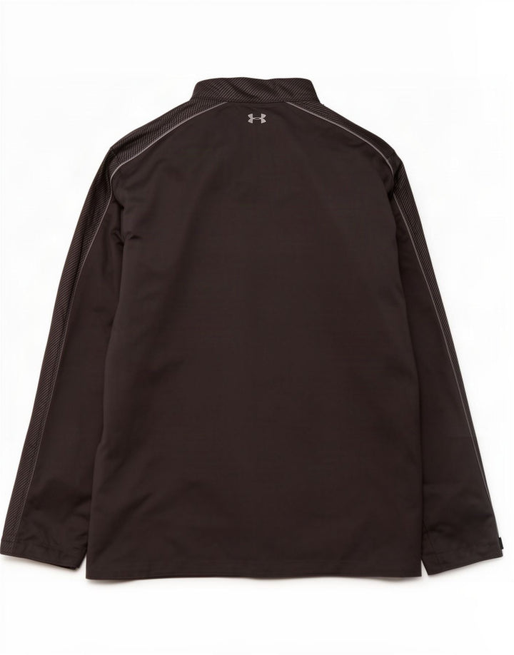 Under Armour Chaqueta de chándal para hombre, talla 4XL, poliéster color block negro