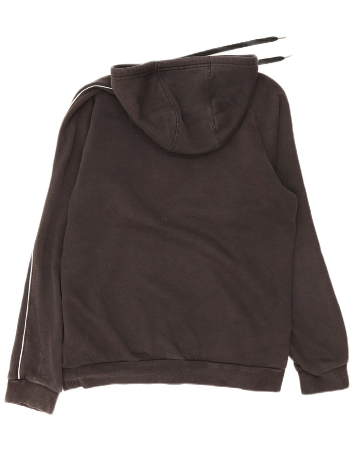 Adidas Hombre Sudadera Con Capucha Jumper Medium Negro Algodón