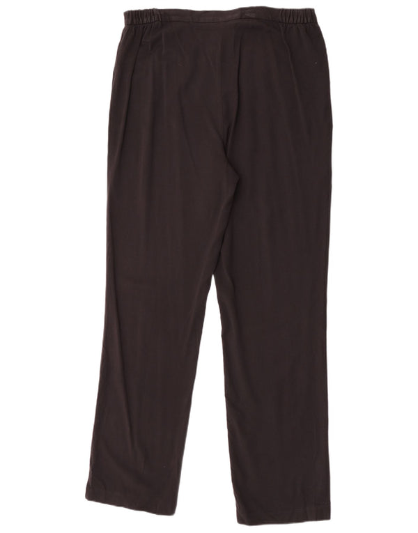 Marks & Spencer - Pantalones informales ajustados para mujer, talla 40, talla grande, W32 L32, color negro