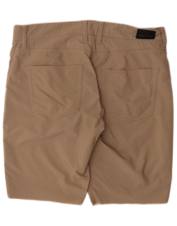 Nike - Pantalones cortos informales regulares para hombre W32 nailon beige mediano