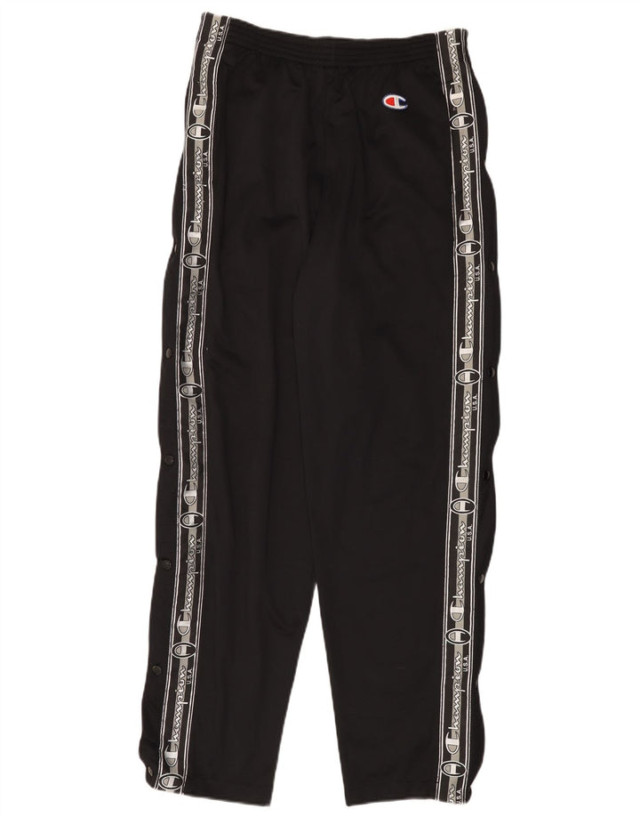 Champion Pantalones De Chándal Gráficos Para Hombre Pequeños Poliéster Negro