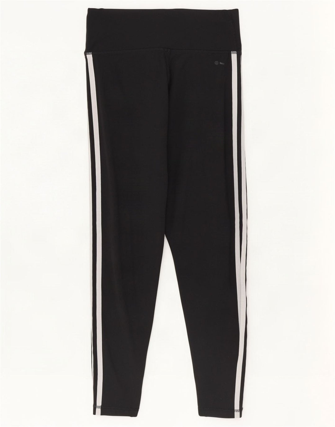 Adidas Leggings ajustados para mujer UK 12/14 Mediano Negro Poliéster