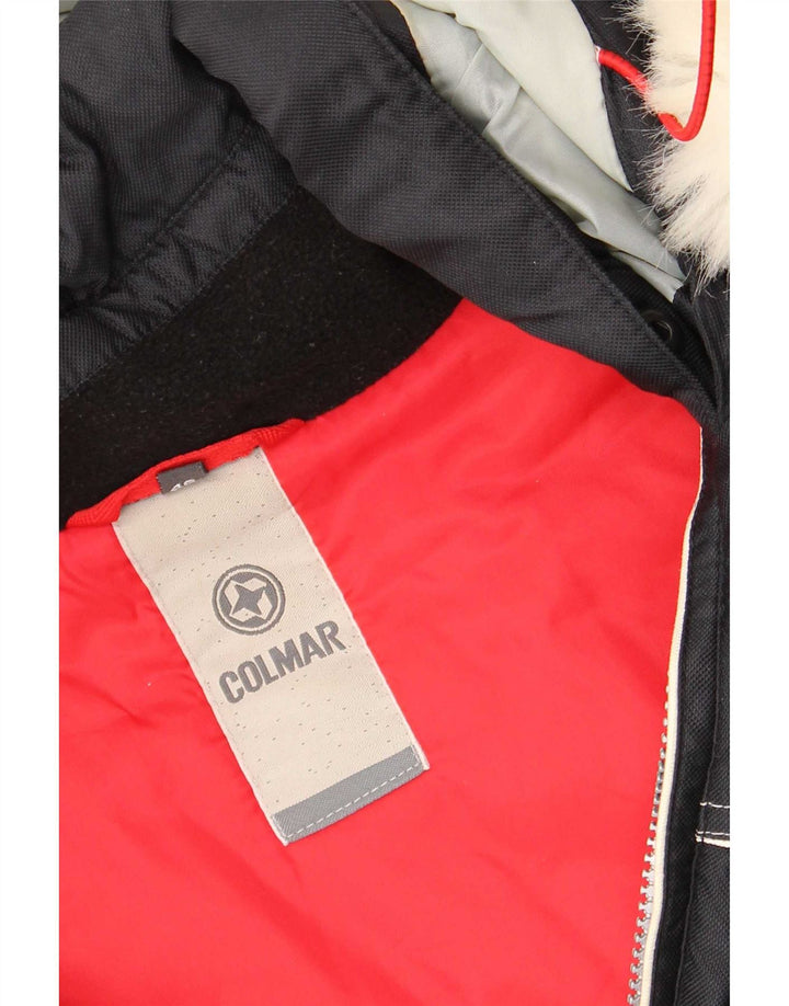 Colmar Chaqueta de esquí con capucha para hombre IT 46 Small Black Colourblock