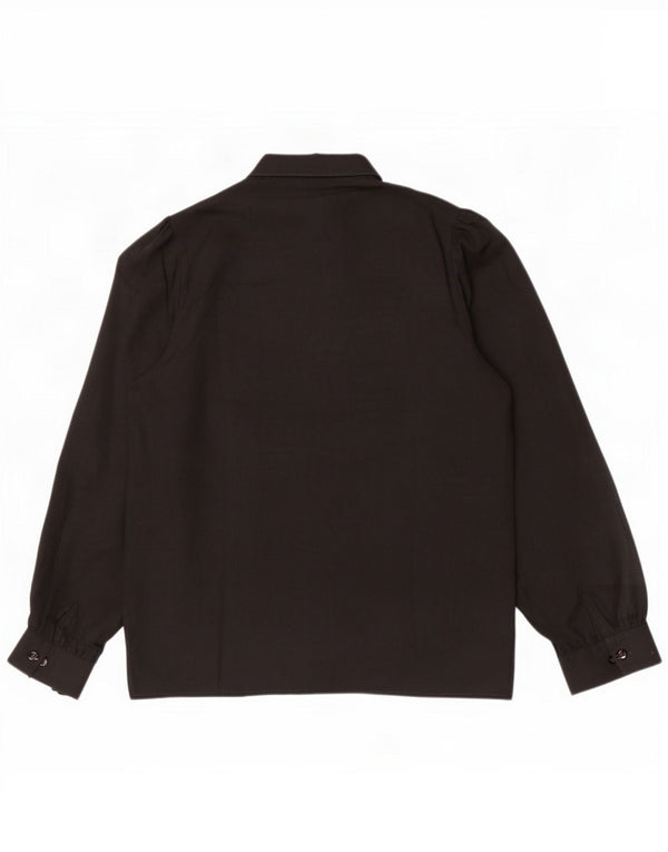 Blusa camisera para mujer Lady Windsor IT 42 Poliéster negro mediano