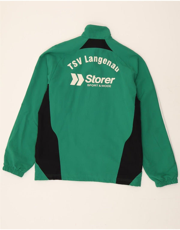 Adidas Mens TSV Langenue 1861 Chándal Top Chaqueta UK 36/38 Pequeño Verde