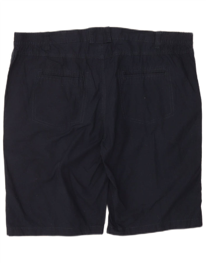 Brugi Pantalones cortos cargo para hombre 2XL W44 Algodón azul marino