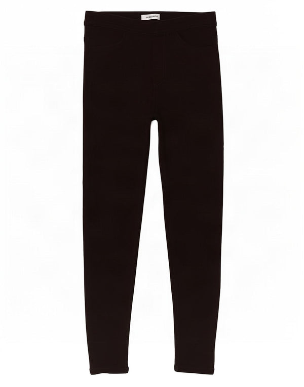 Marks & Spencer Jeans Jegging para Mujer UK 8 Small W26 L28 Algodón Marrón