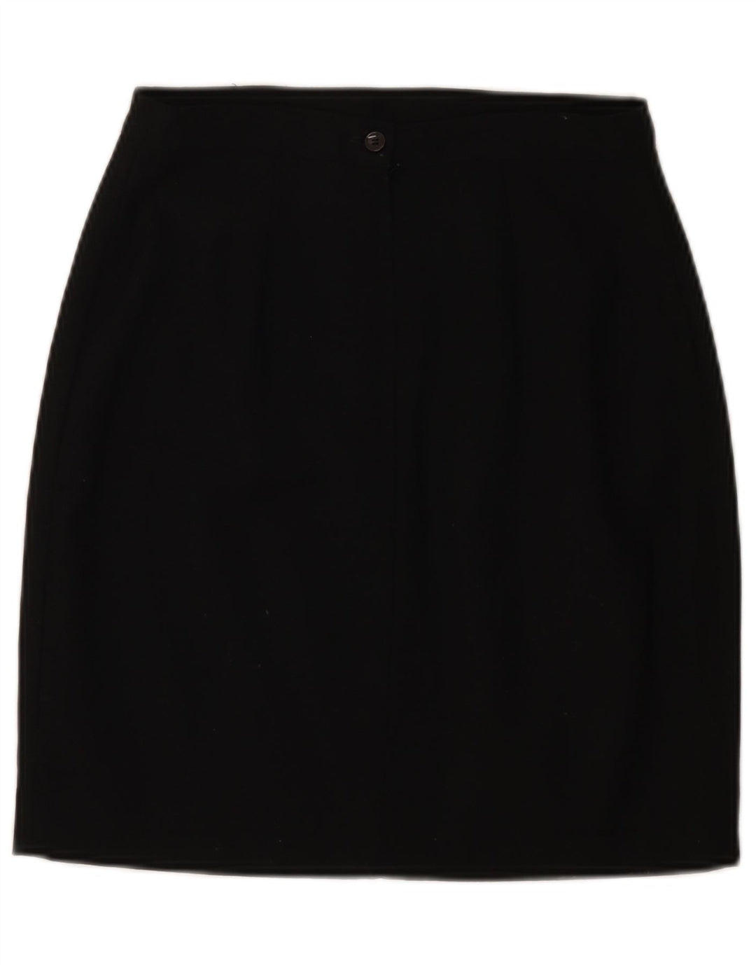 Kenzo Falda Lápiz Para Mujer IT 40 Small W26 Lana Negra