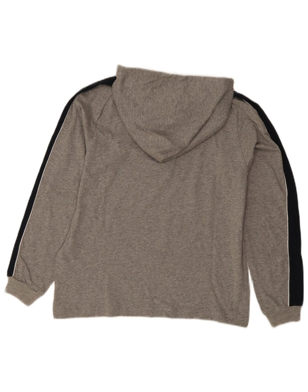 Champion Sudadera Con Capucha Para Hombre Jersey Small Gris Colorblock Algodón