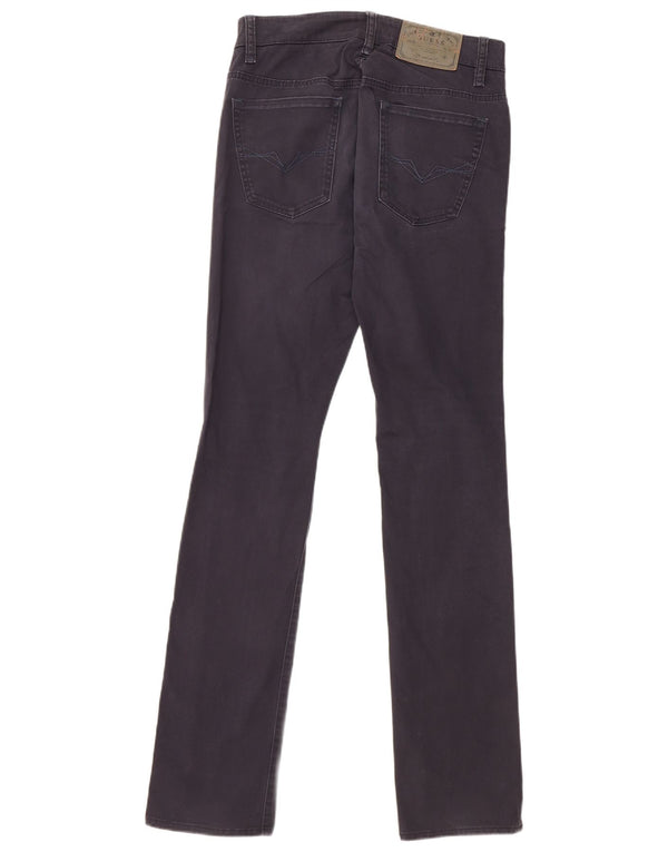 Guess Pantalón casual ajustado para hombre W28 L34 Algodón azul marino