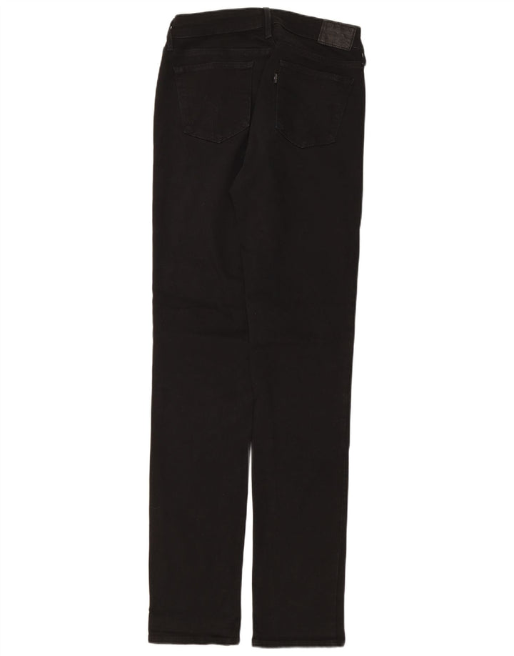 Vaqueros Levi's 710 Slim para mujer W30 L34 Algodón negro