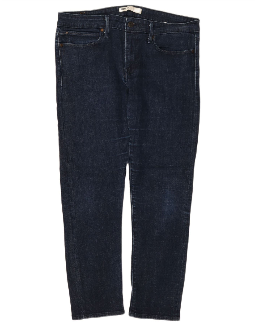 LEVI'S Vaqueros Slim Mujer W30 L27 Azul Marino Algodón
