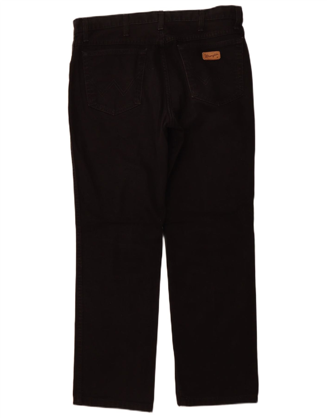 WRANGLER Vaqueros rectos Texas para hombre W36 L30 Algodón negro