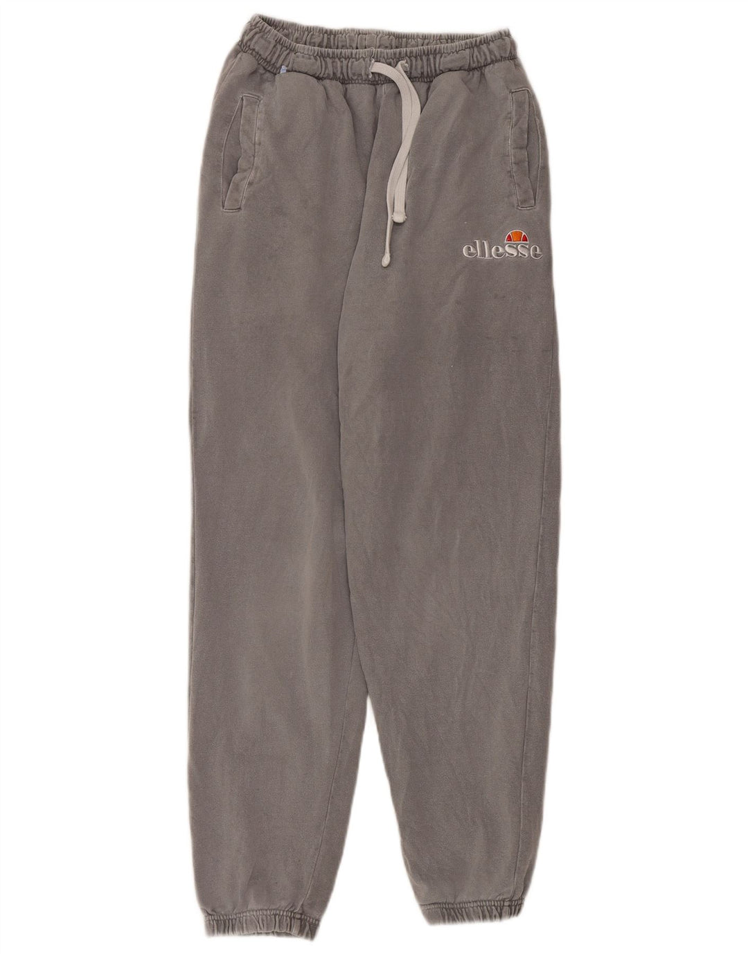 Ellesse Pantalones de Chándal para Mujer Joggers UK 8 Small Gris