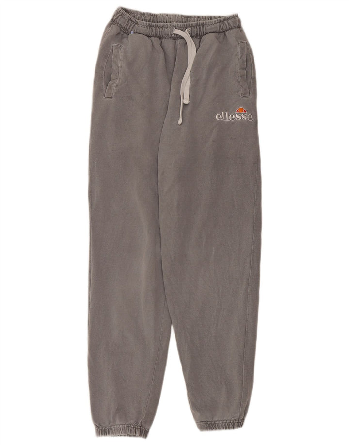 Ellesse Pantalones de Chándal para Mujer Joggers UK 8 Small Gris