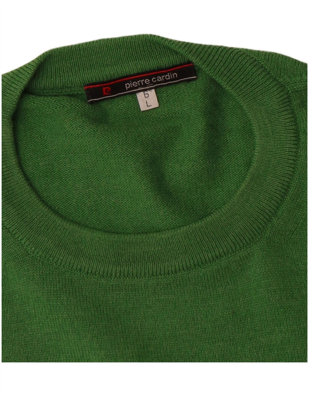 Pierre Cardin - Jersey de cuello redondo para hombre, color verde grande