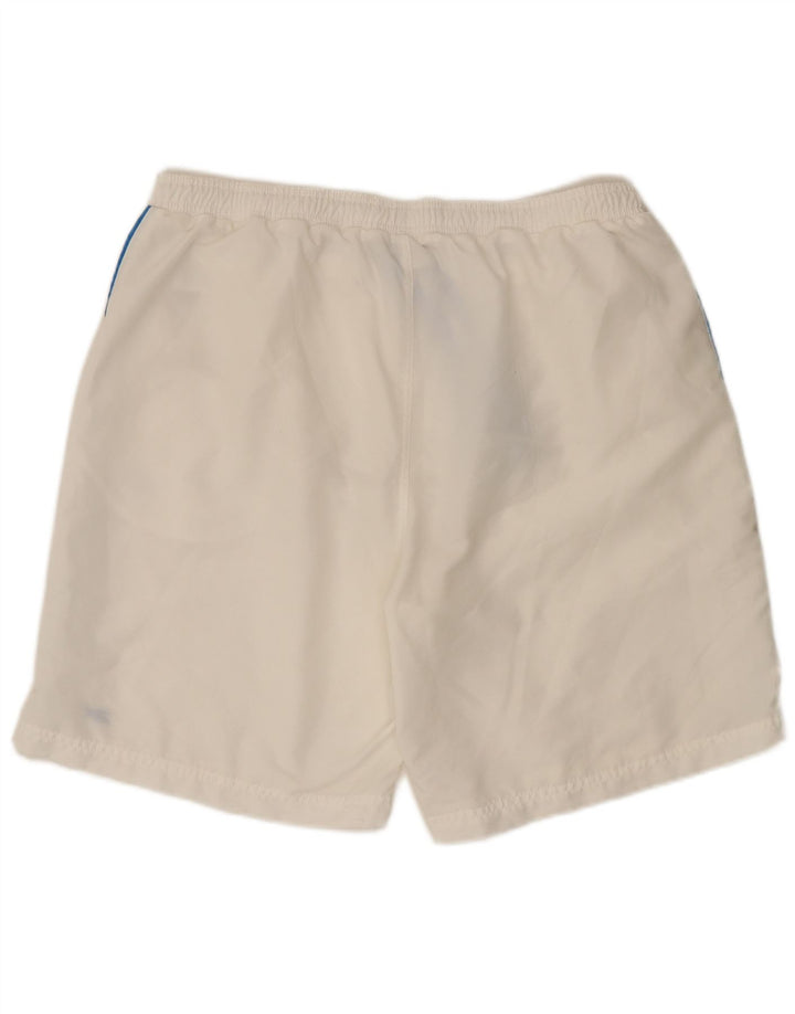Reebok Pantalón Corto Deportivo Hombre XL Blanco Poliéster