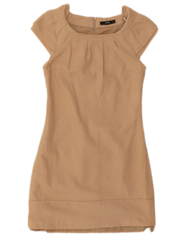 Oasis Vestido tubo para mujer UK 8 Small Lana beige