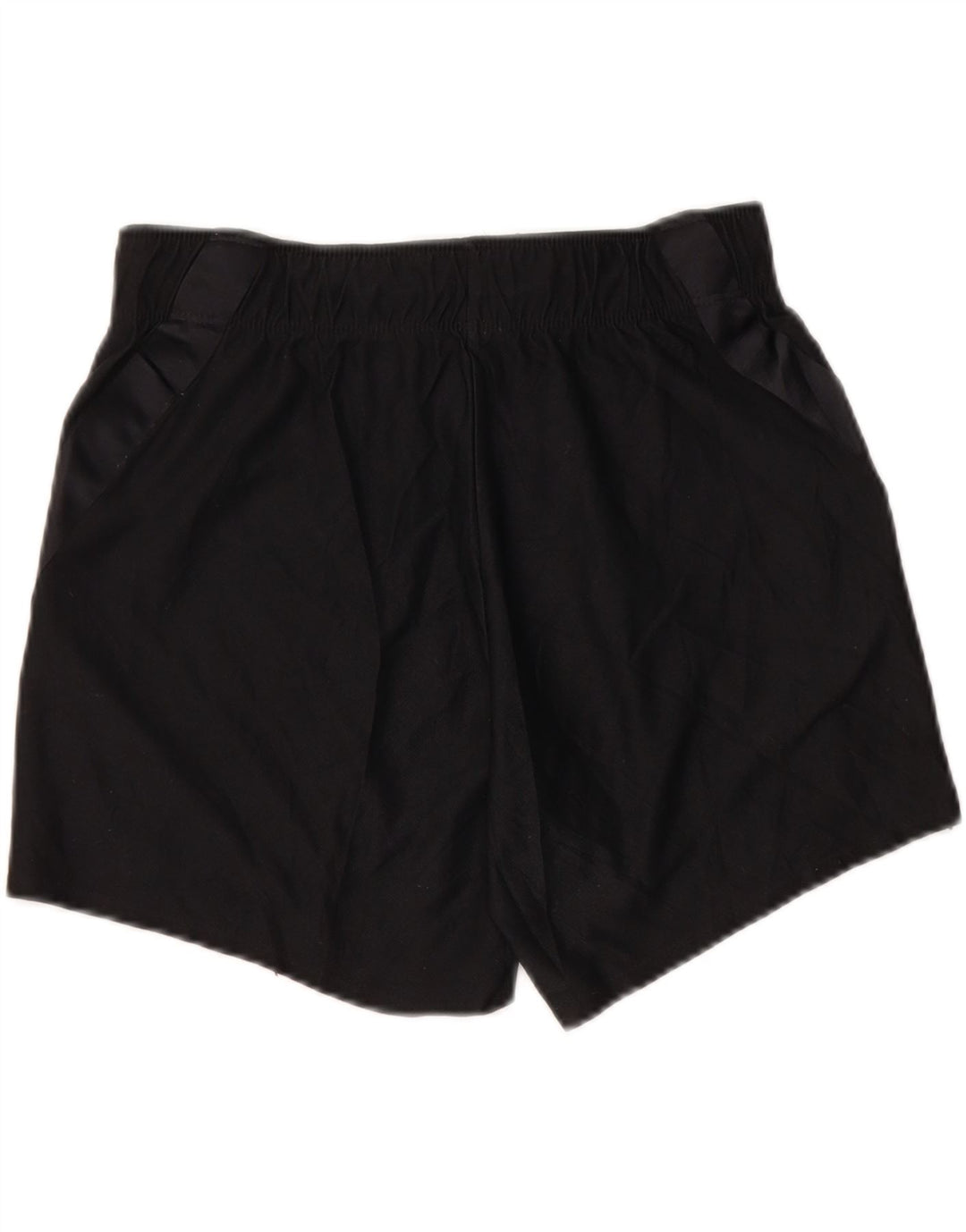 NIKE Pantalones cortos deportivos Dri Fit para mujer UK 6 XS Poliéster negro