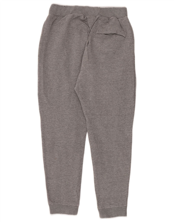 Adidas Hombre Pantalones De Chándal Gráfico Joggers De Algodón Gris Medio