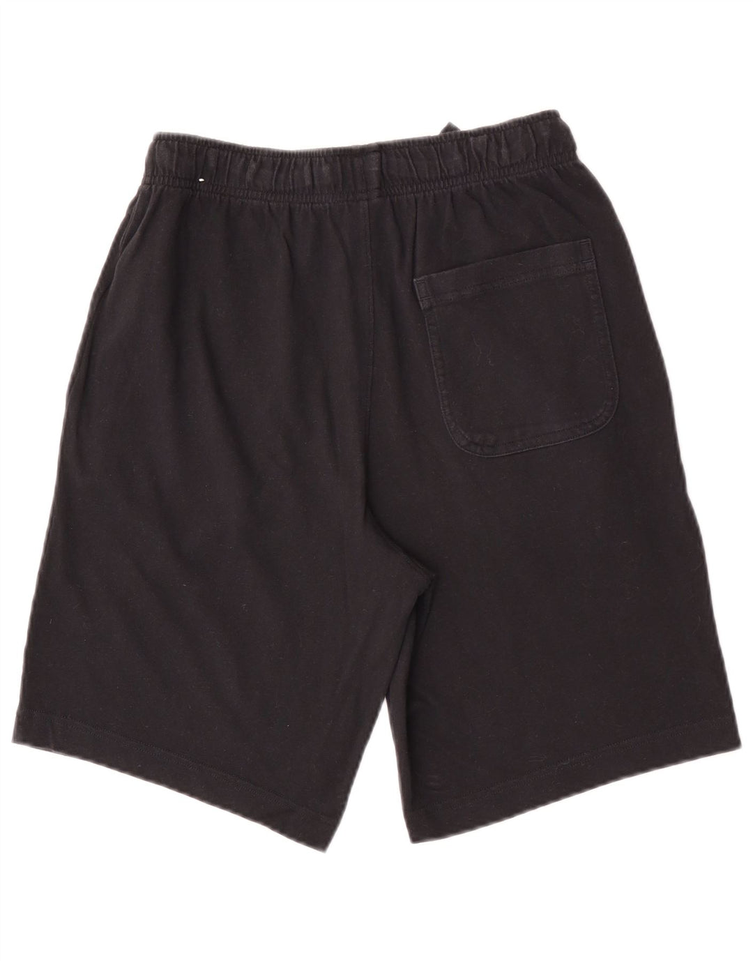 Nike - Pantalones cortos deportivos para hombre, talla pequeña, algodón negro