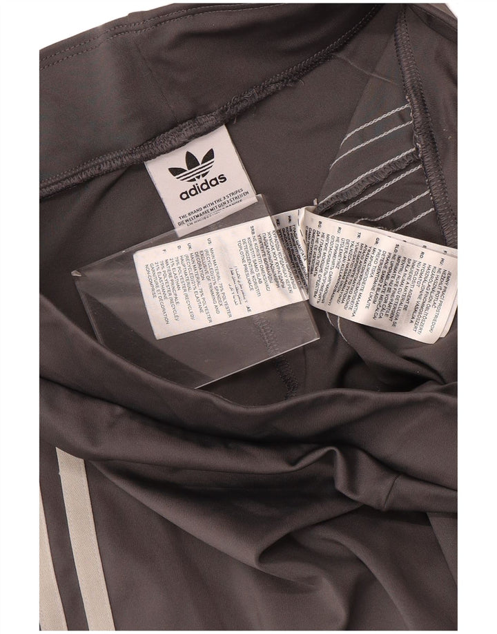 Adidas Leggings acampanados para mujer Reino Unido 12 Poliéster gris medio