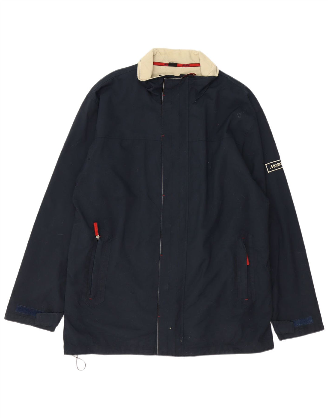 Musto Chaqueta impermeable para hombre UK 40 Large Nylon azul marino