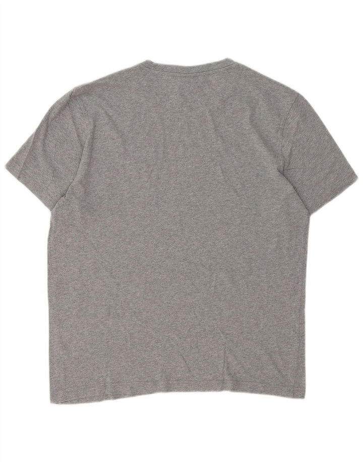 Champion Camiseta para hombre Top grande gris moteado