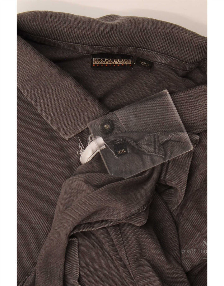 Napapijri Polo Hombre 2XL Gris
