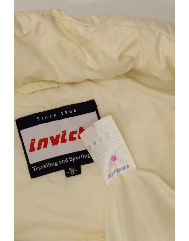 Chaleco acolchado para hombre Invicta IT 52 XL nailon blanco roto
