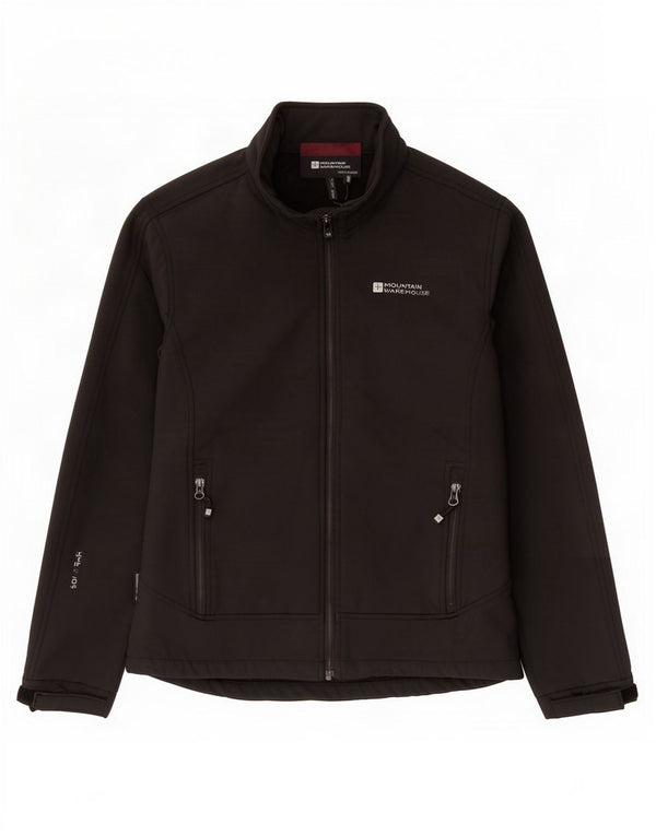 Chaqueta cortavientos para mujer Mountain Warehouse UK 40 Mediana Poliéster negro