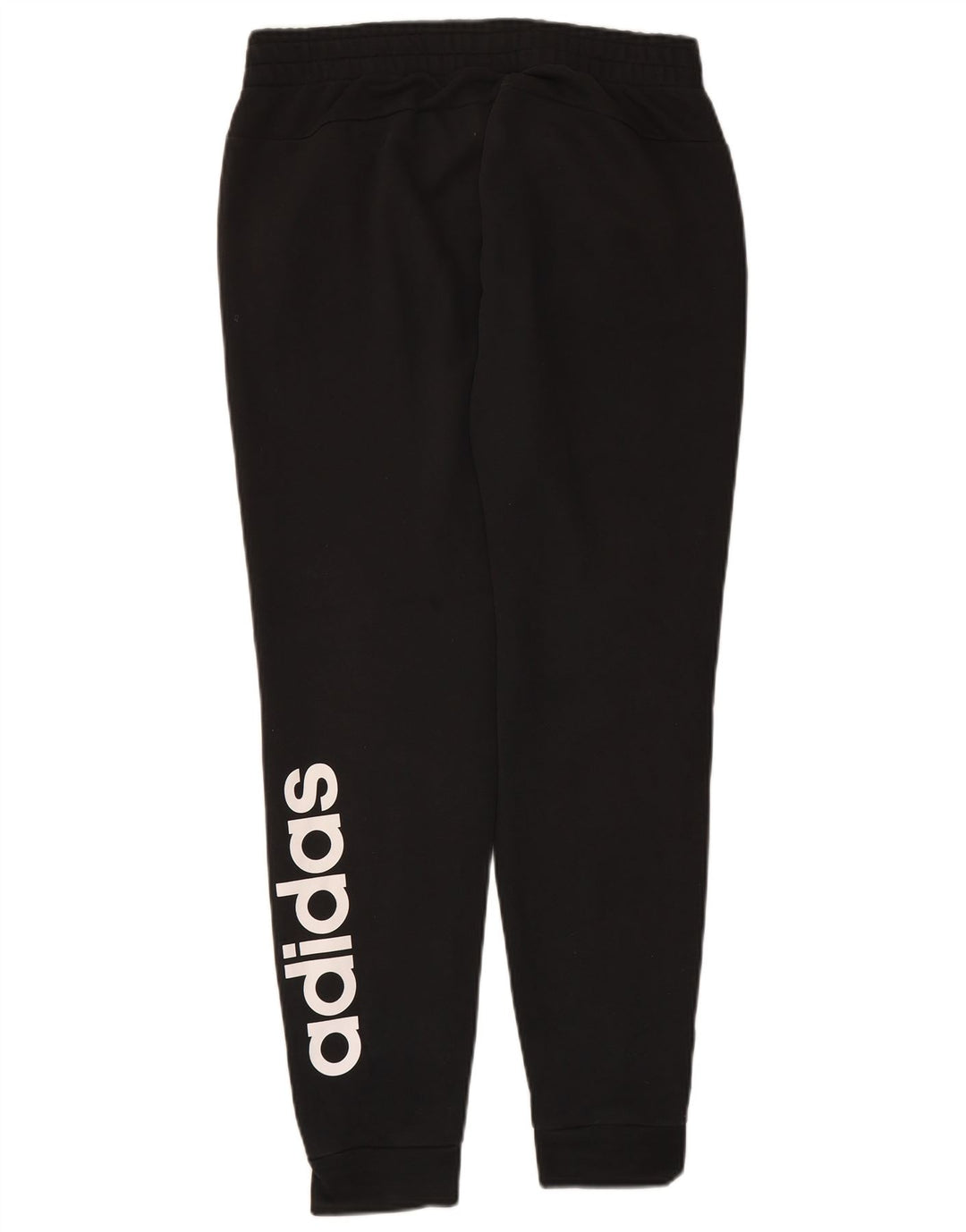 ADIDAS Pantalones de chándal gráficos para mujer Joggers UK 12/14 Mediano Negro