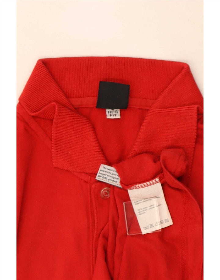 Polo Rip Curl Hombre Pequeño Algodón Rojo