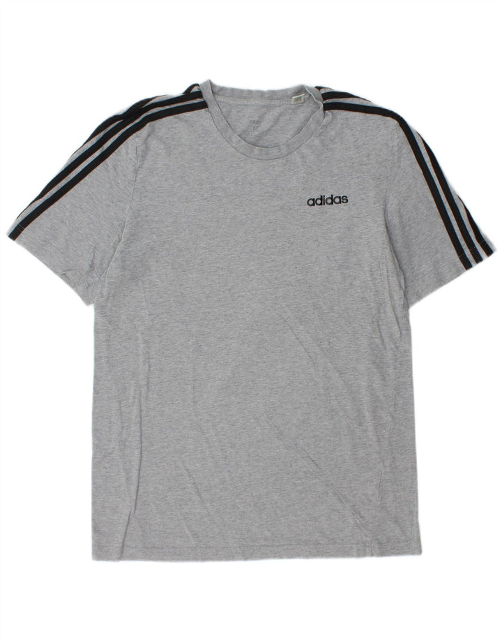 Camiseta ADIDAS Hombre Top Gris Medio Moteado