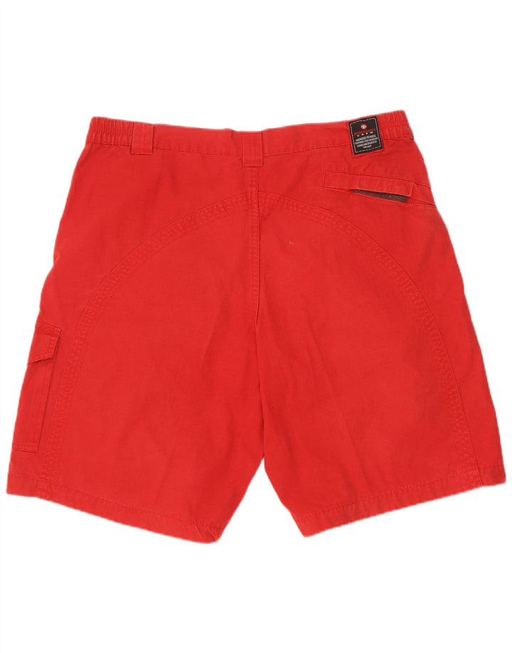 Murphy & Nye Pantalones cortos cargo para hombre W38 XL Algodón rojo