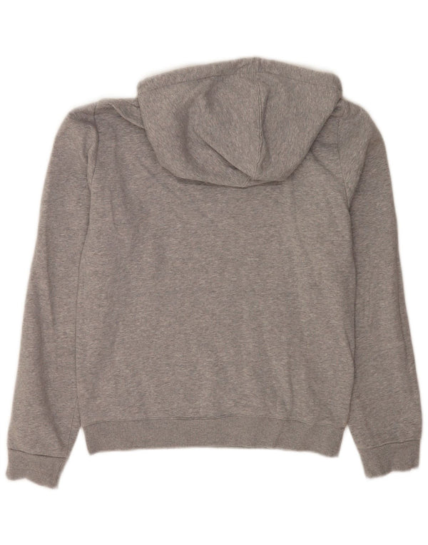 Reebok Sudadera con capucha gráfica para hombre XS Algodón moteado gris